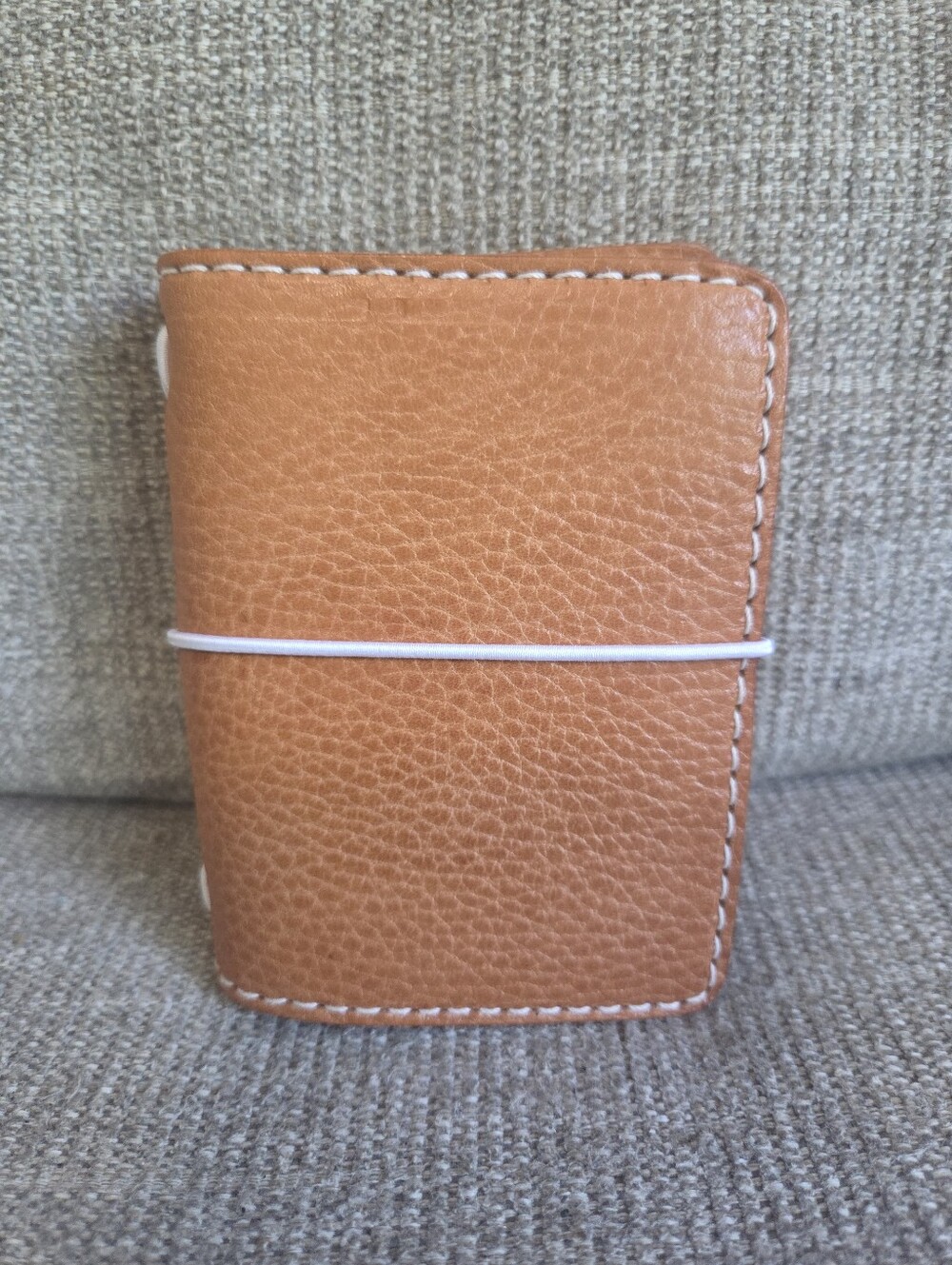 Chic Sparrow Nano Mini Cascade Traveler's Notebook Cover Gemini Tan Leather